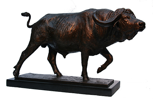 Tapudzadilo II buffalo bull charging